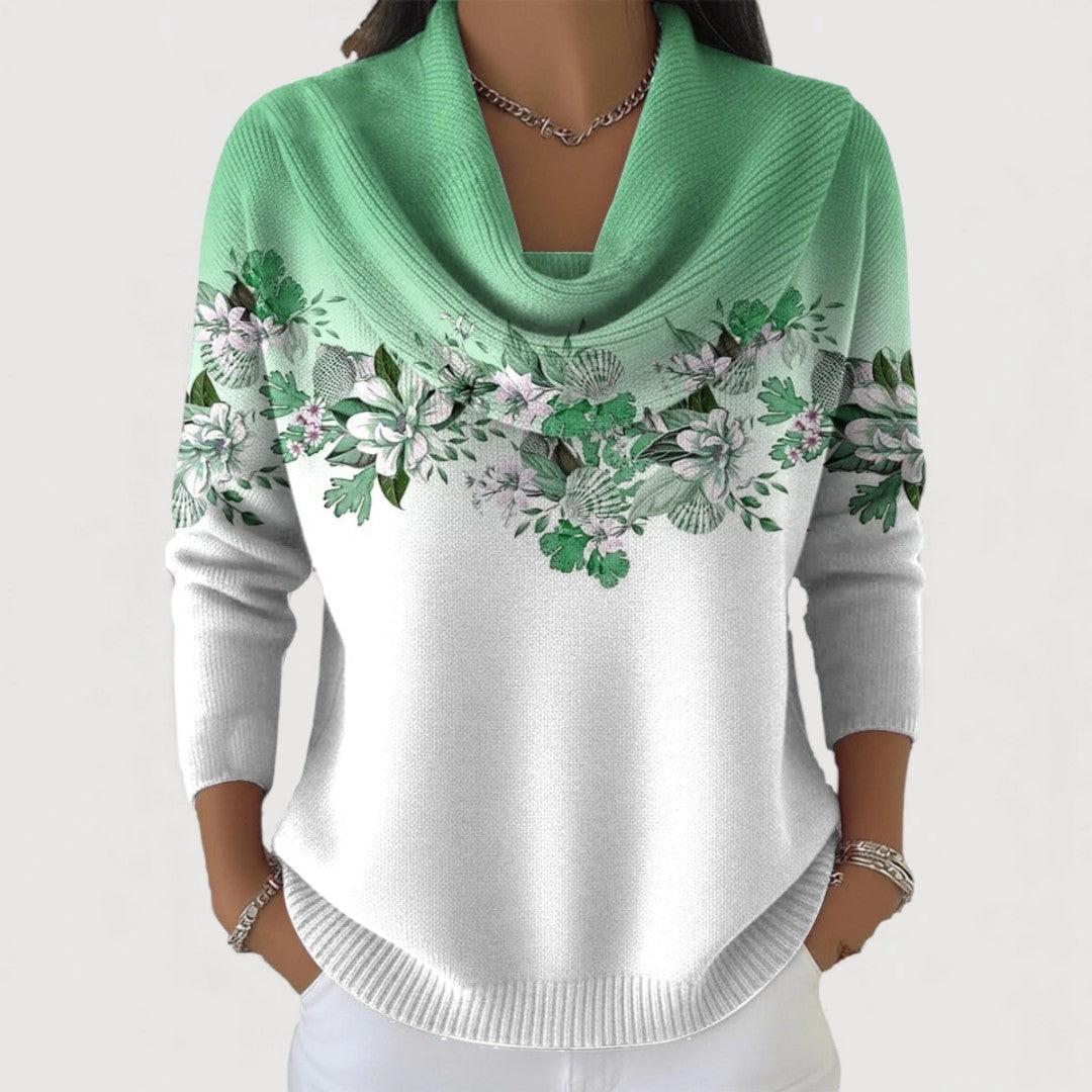 Seren™ | Bloemen Trui