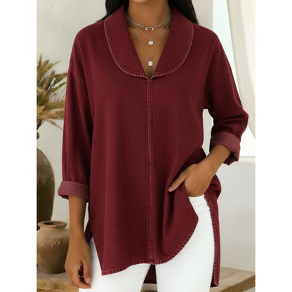 Carmen™ | Denim Top