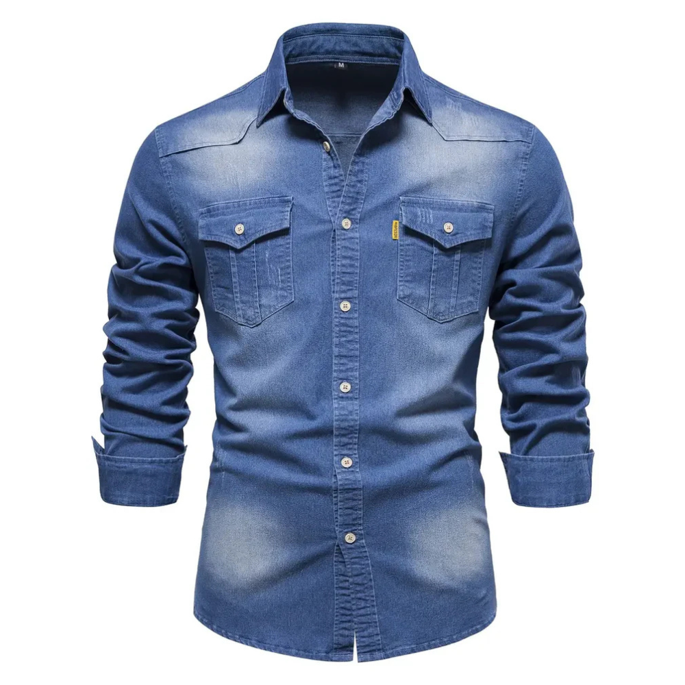 LIAM™ | Denim Blouse