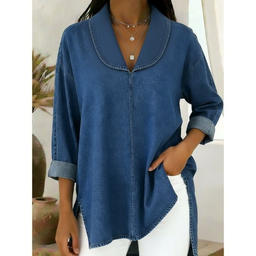 Carmen™ | Denim Top
