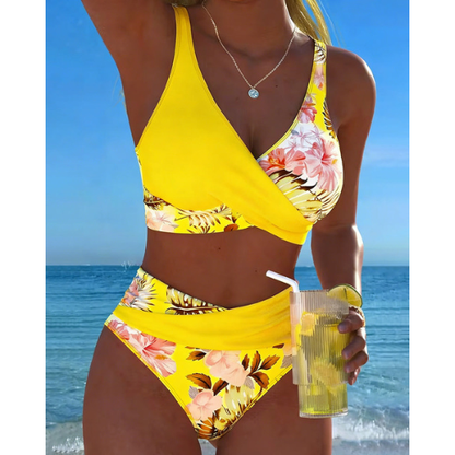 Lena™|Bloemen Bikini